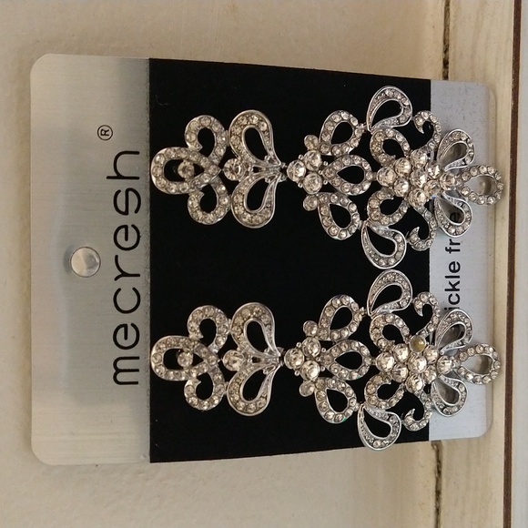 Mecresh "Santa Monica" Special Occasion/Wedding Earrings - Picture 2 of 6